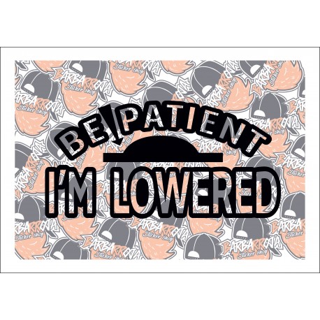 Be Patient Im Lowered